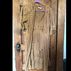 Boho Sheer Lace Cardigan